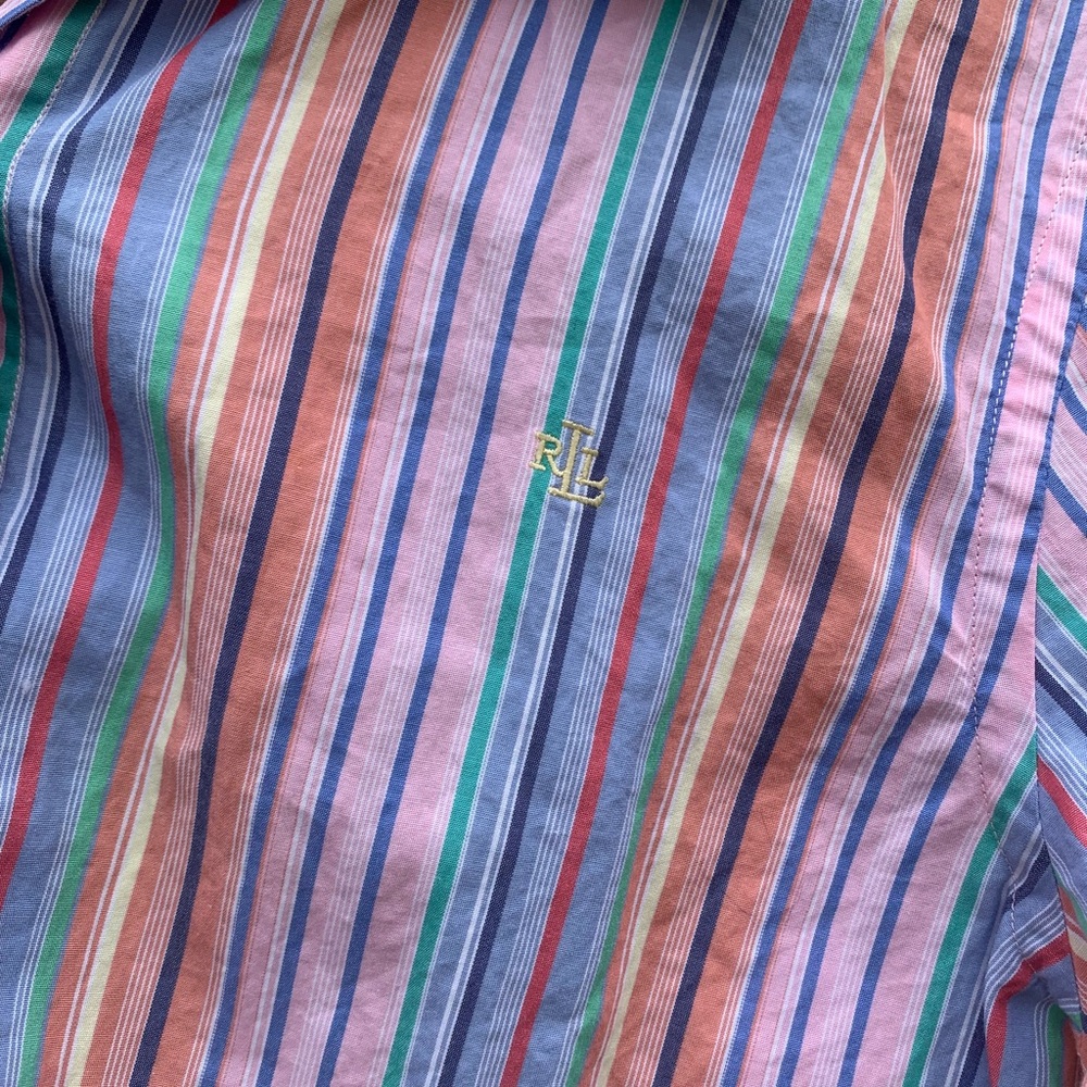 Ralph Lauren Women’s Multicolor Striped Shirt - Picture 4 of 4